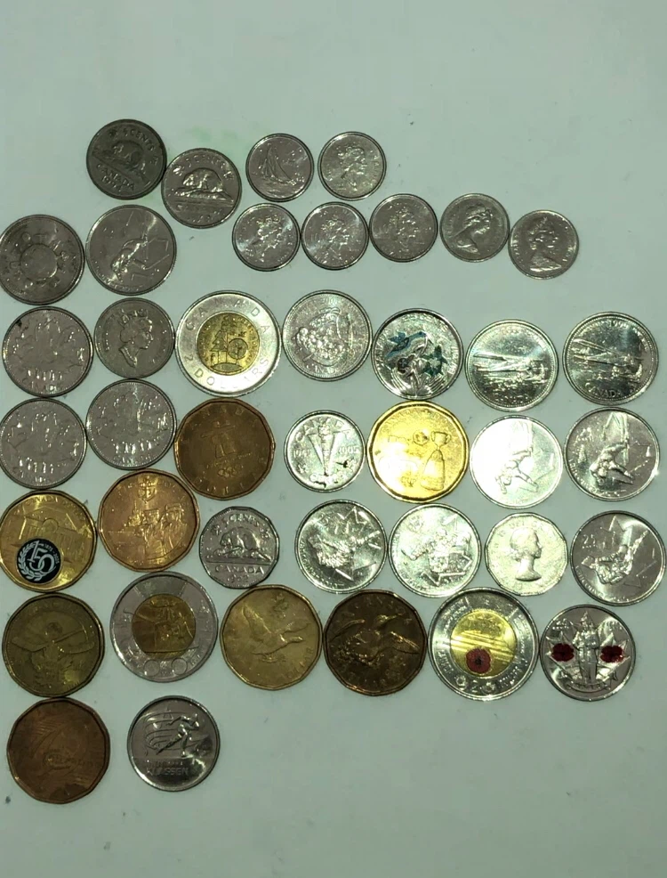 Assorted Canadian Coin Collection - photo 2