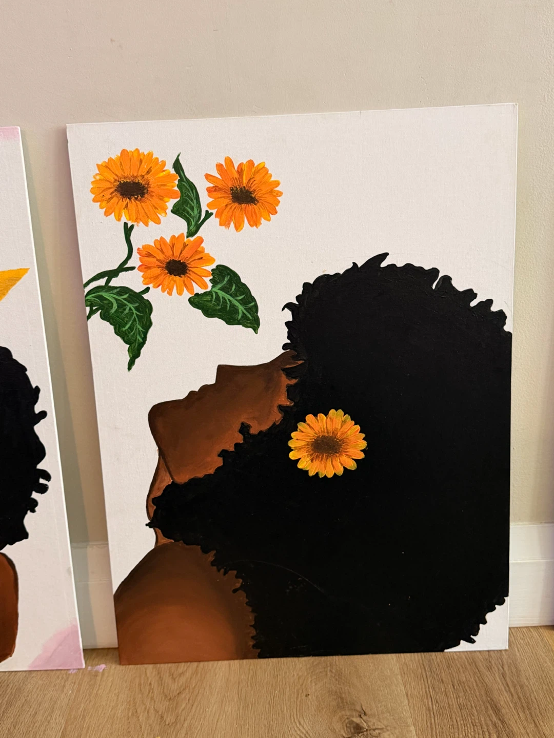 Afro Art Canvas Paintings - photo 4
