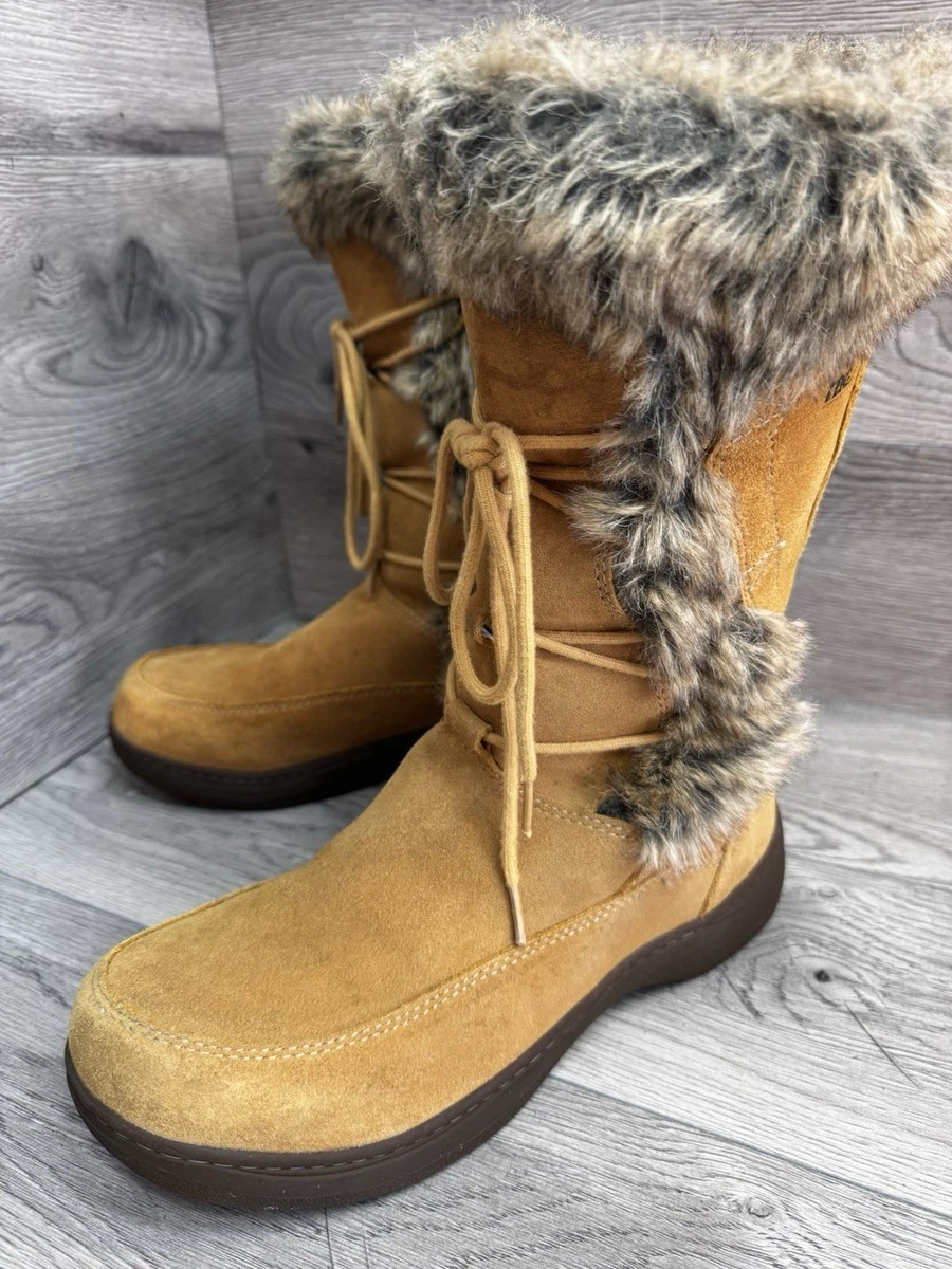 Womens LL BEAN Nordic Casual Waterproof boots size 8.5