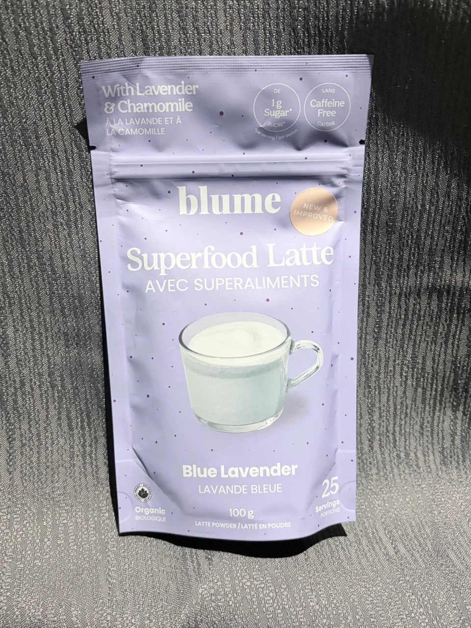 Blume Blue Lavender Superfood Latte Mix - 100g