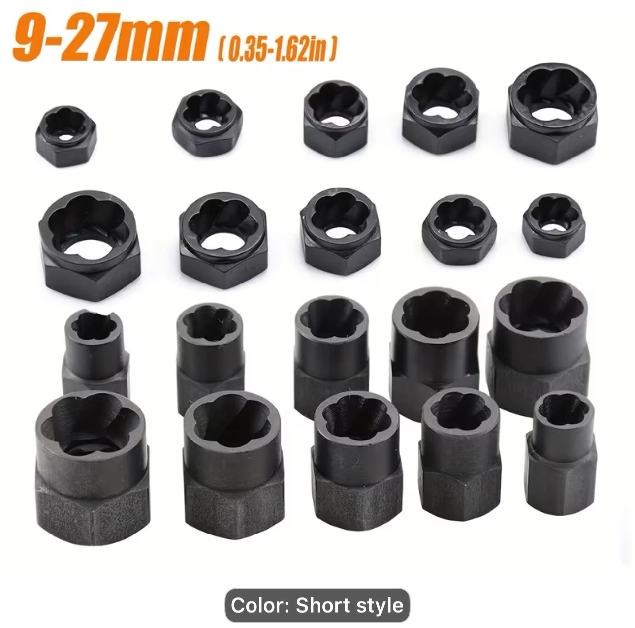 10pcs Bolt And Nut Removal Kit