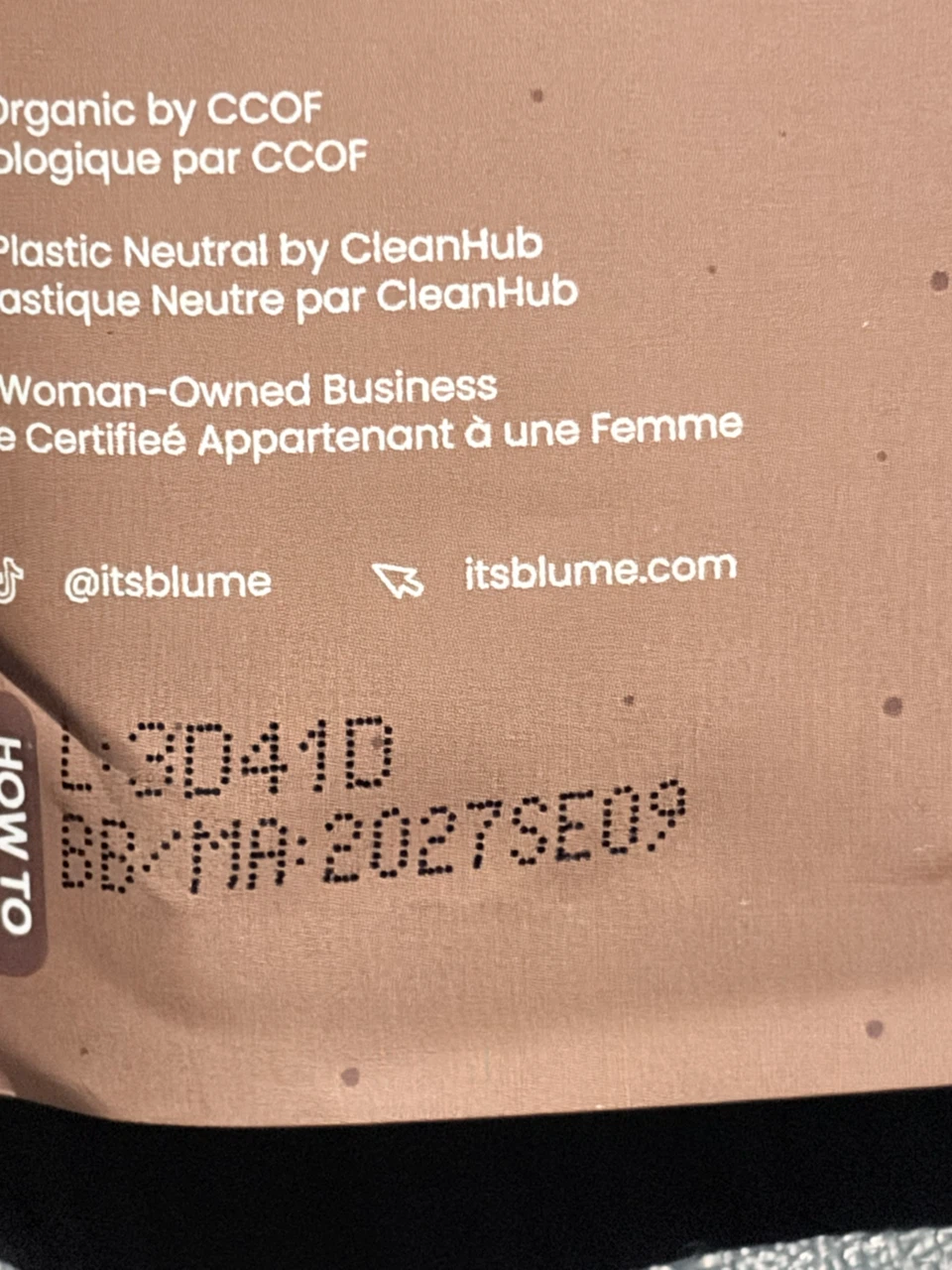 Blume Superfood Latte Reishi Hot Cacao Mix - photo 3