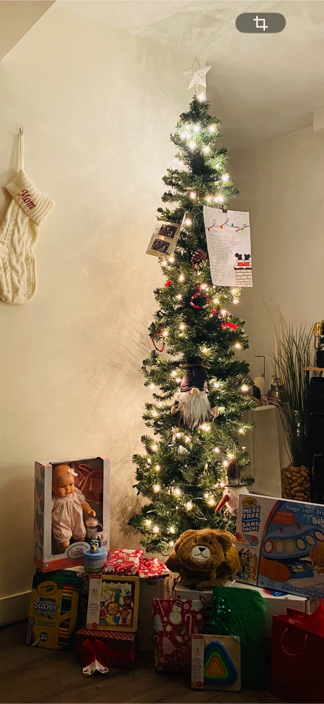Ashland 7 ft Pre-Lit Pencil Christmas Tree - photo 2