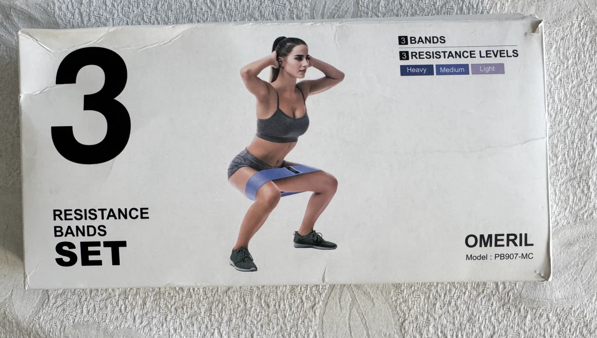 Brand new 3-Piece Fabric Exercise Resistance Bands - photo 2