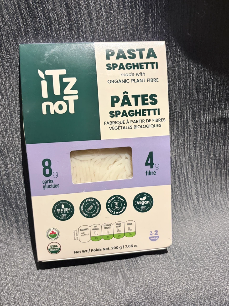 Itz Not Spaghetti Pasta - Organic Plant Fibre