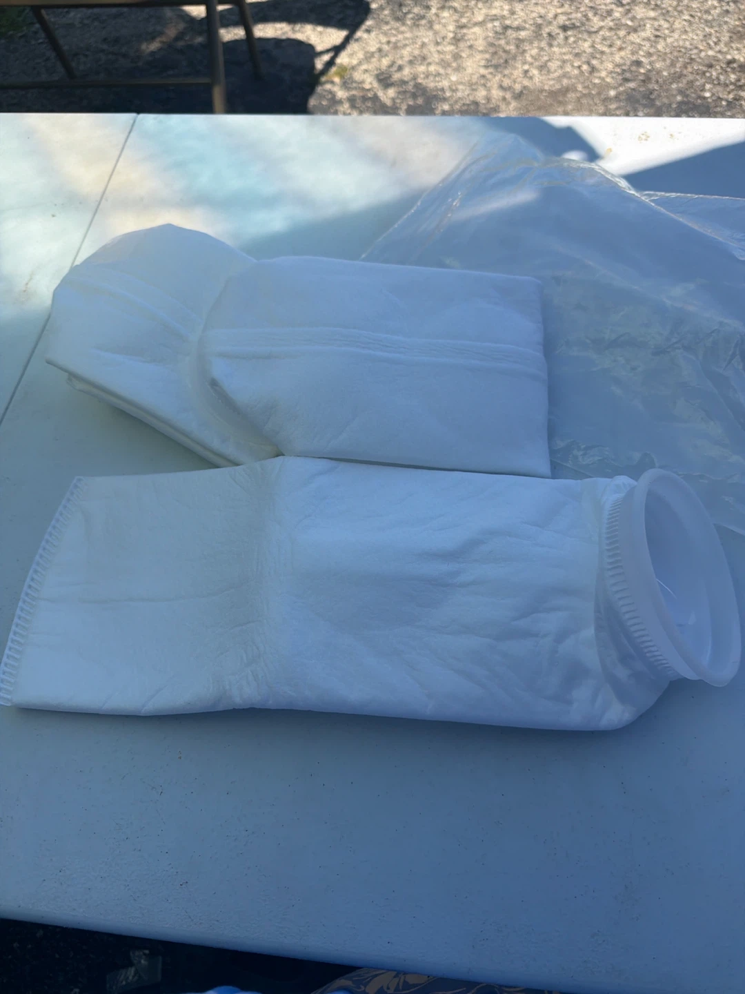 White Filter Bags