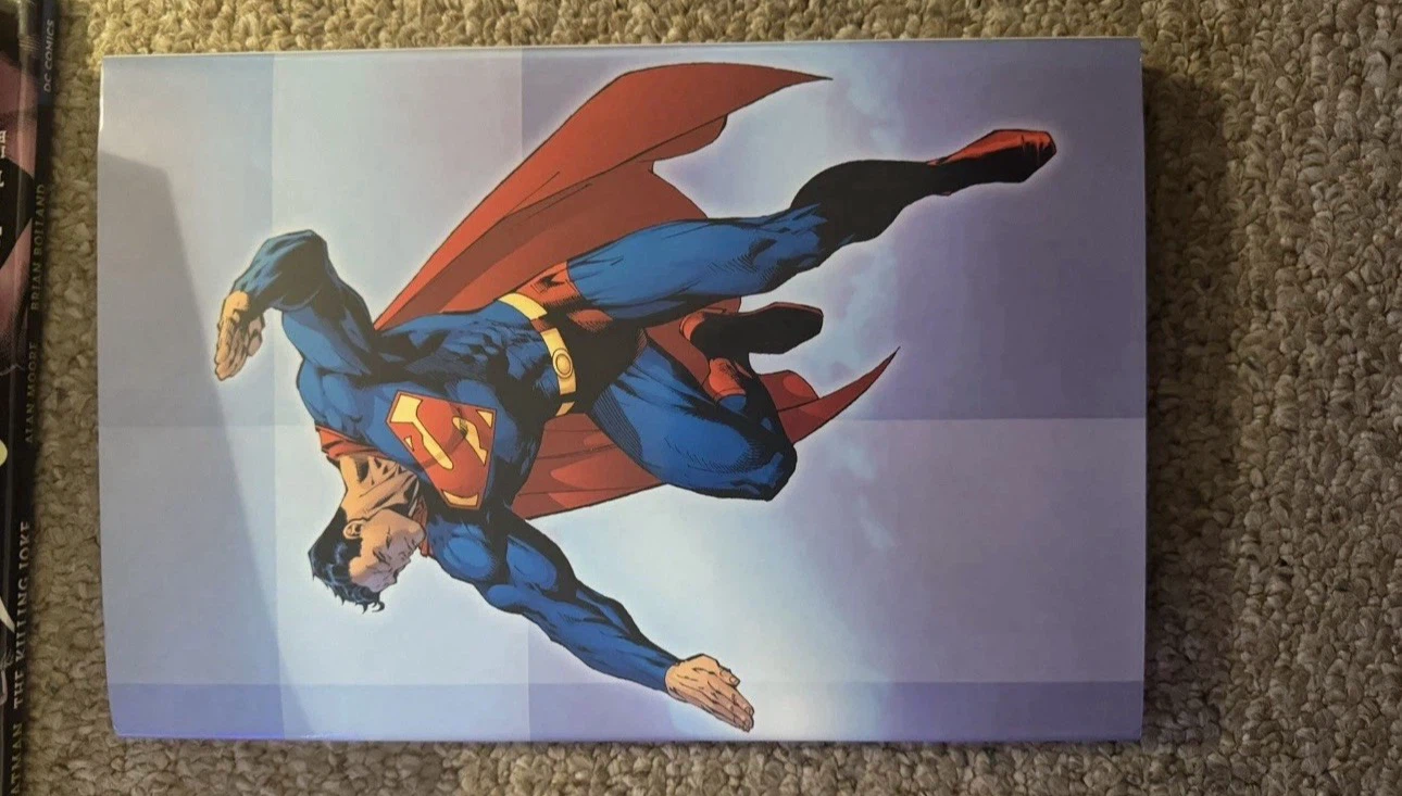 Absolute Superman For Tomorrow signed by Jim Lee Brian Azzarello - photo 4