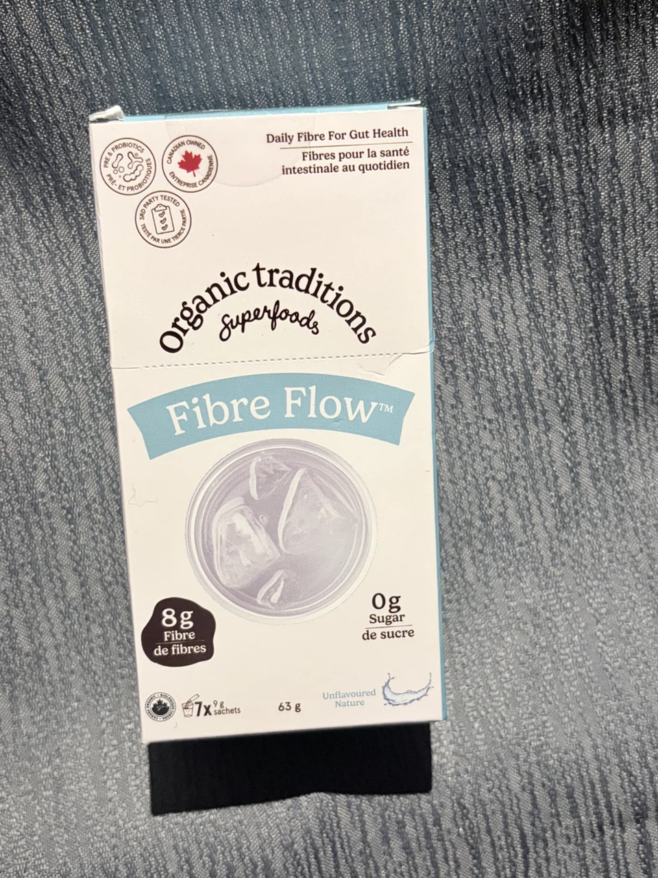 Organic Traditions Fibre Flow 7x Sachets Unflavoured