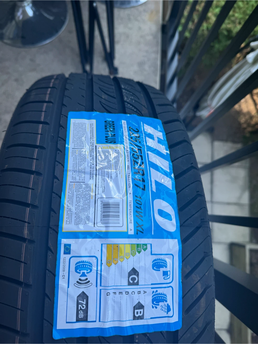 HILO GREEN-PLUS Tire 225/55R17 SET(4pcs)