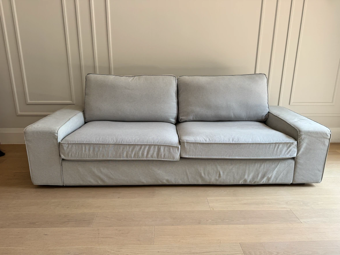 IKEA KIVIK Sofa in Tibbleby beige/gray