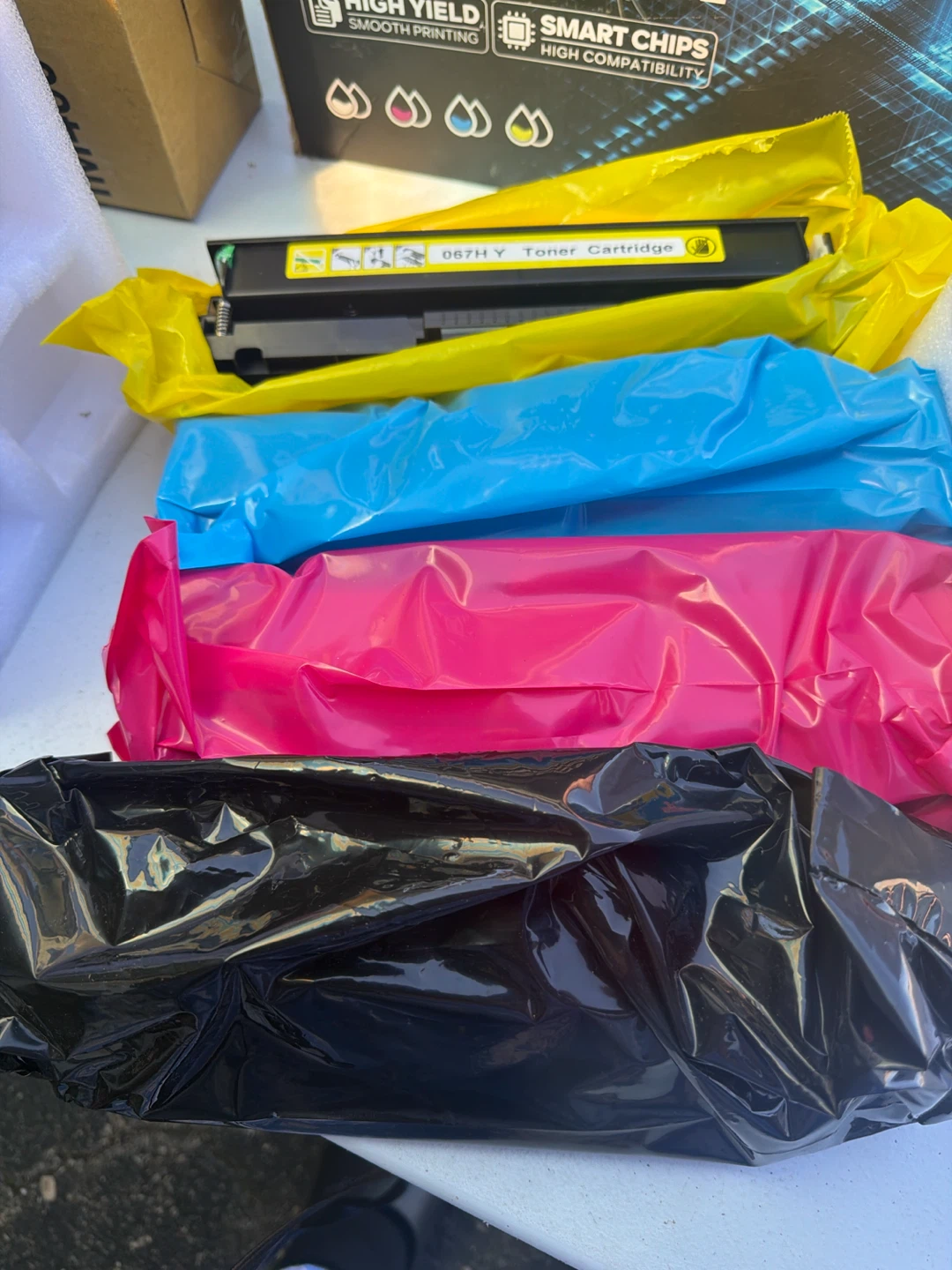 High Yield Toner Cartridge Set