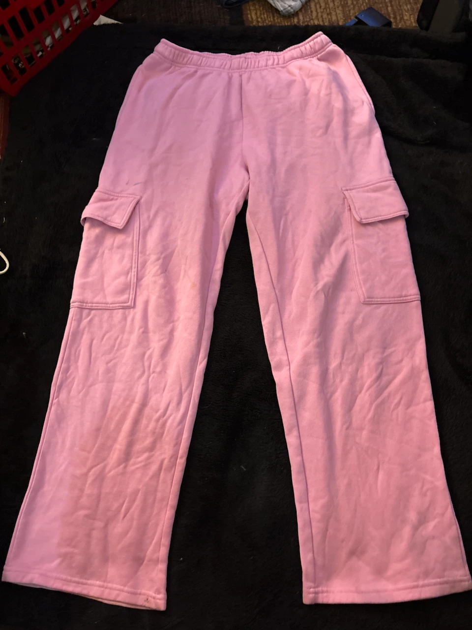 Pink Cargo Pants