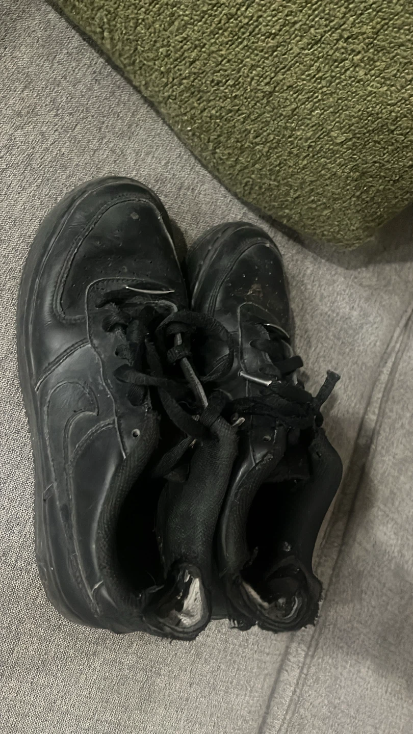 Black Nike Air Force 1 Sneakers - photo 2