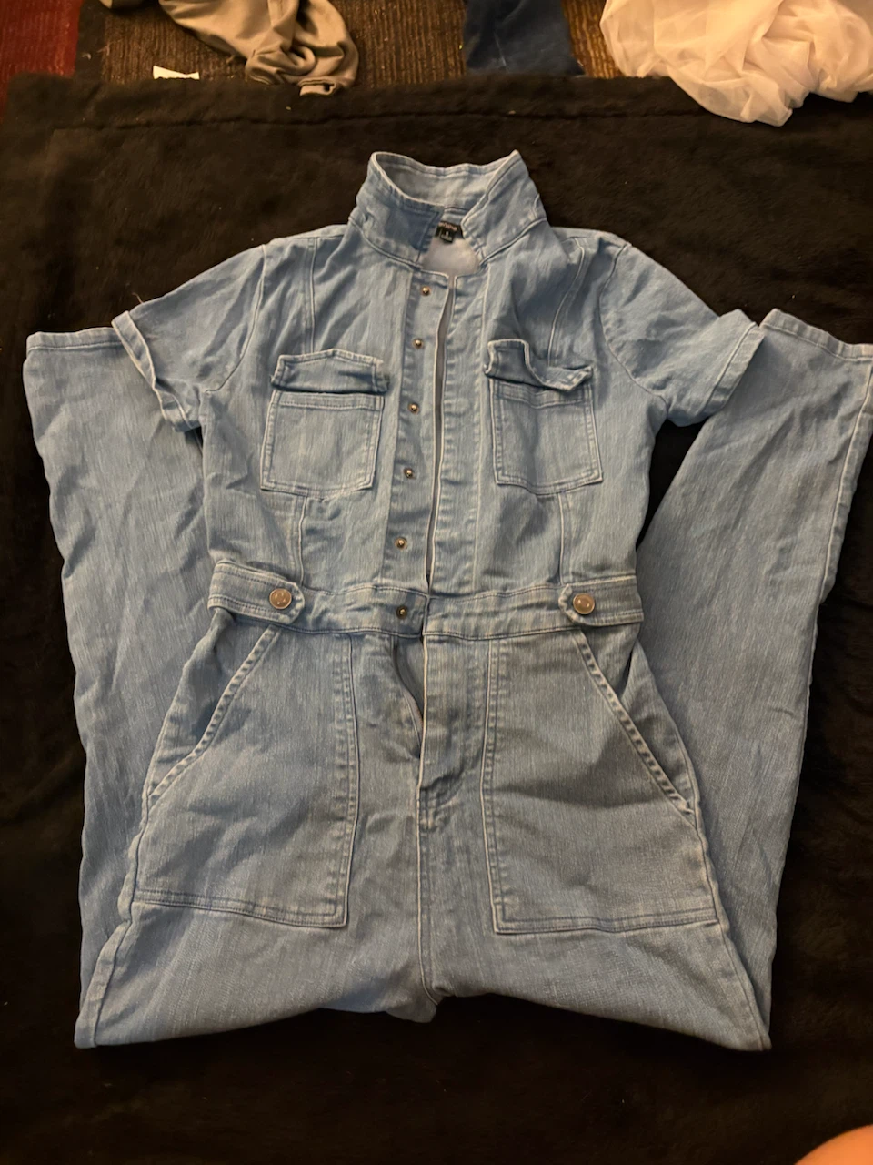 Denim jumpsuit