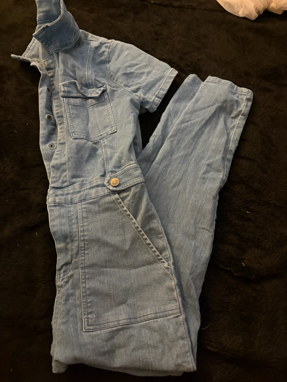 Denim jumpsuit - photo 2