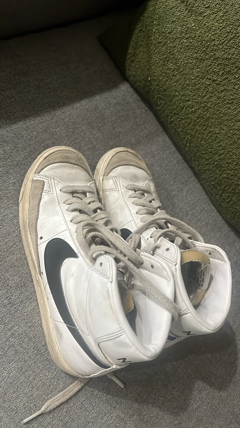 Nike Blazer Mid '77 Vintage High-Top Sneakers White/Black