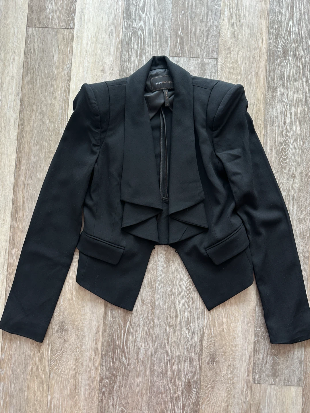 BCBGMAXAZRIA Black Blazer XS