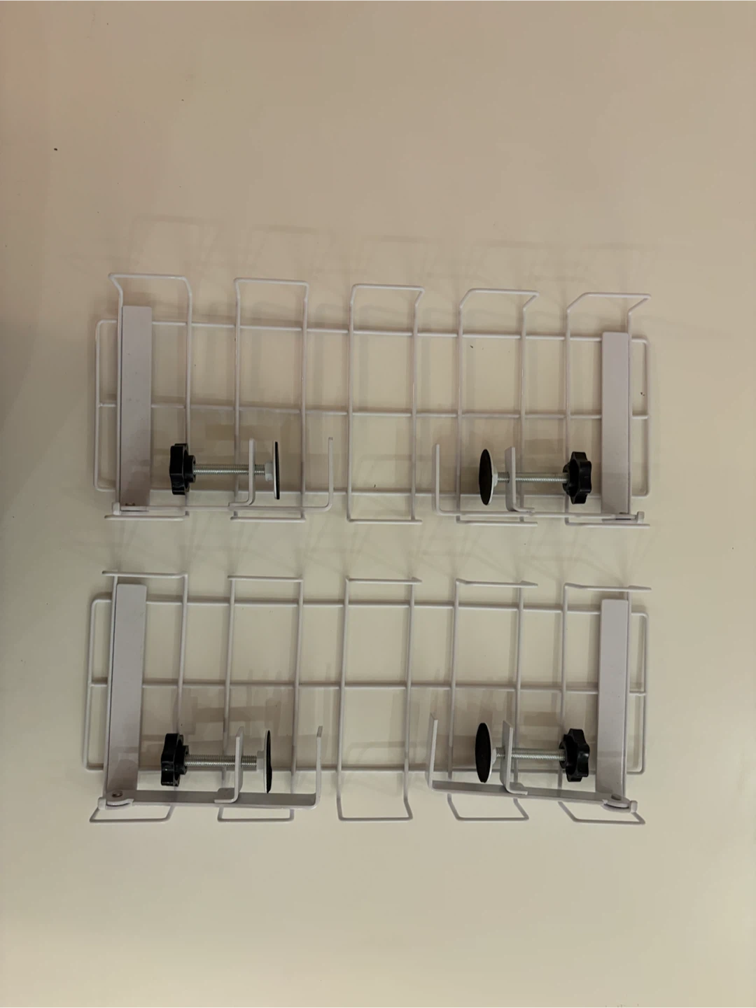 Cable Management Trays 2x White Breathable - photo 2