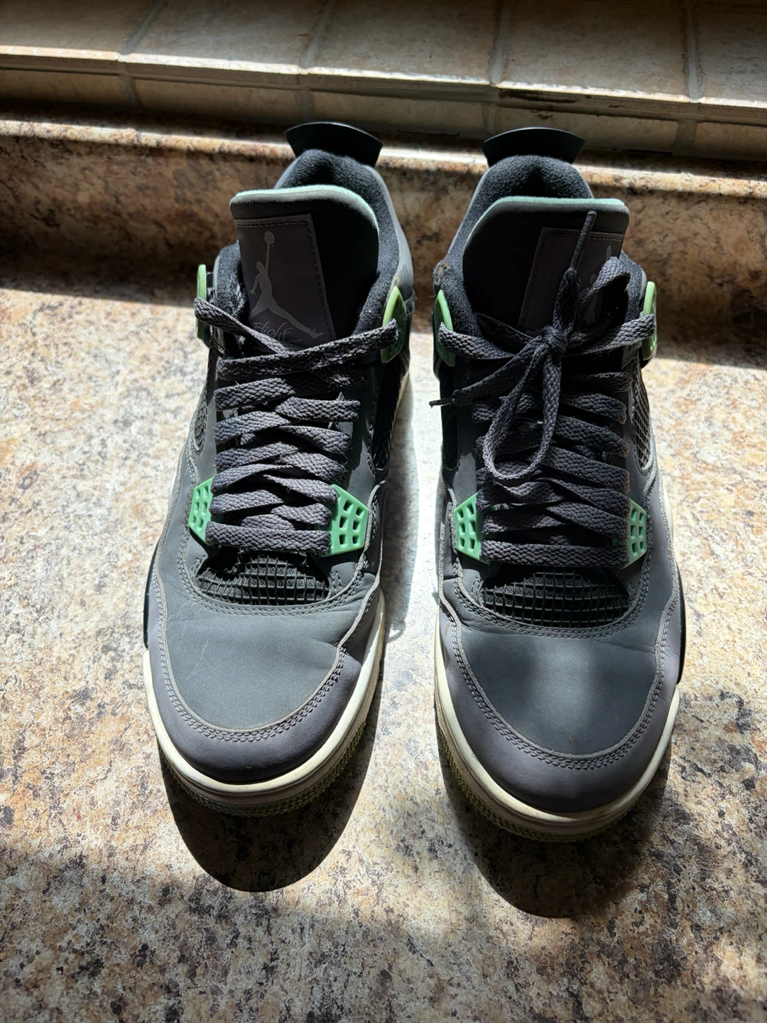Air Jordan 4 Retro 'Green Glow' - photo 4