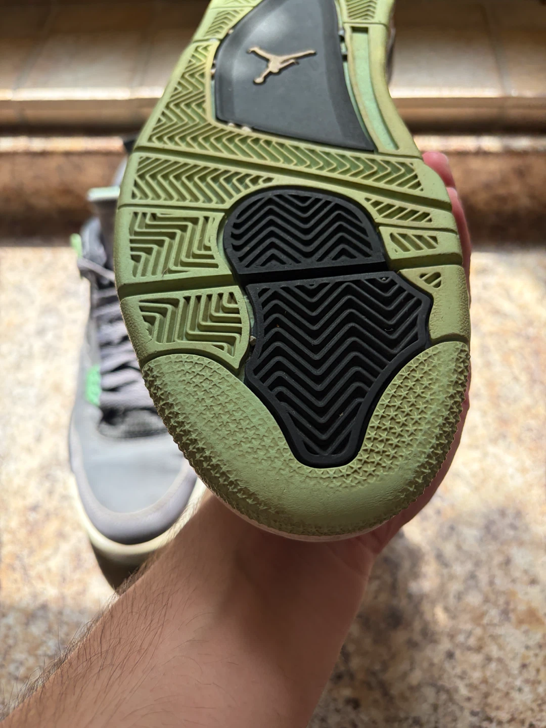 Air Jordan 4 Retro 'Green Glow' - photo 5