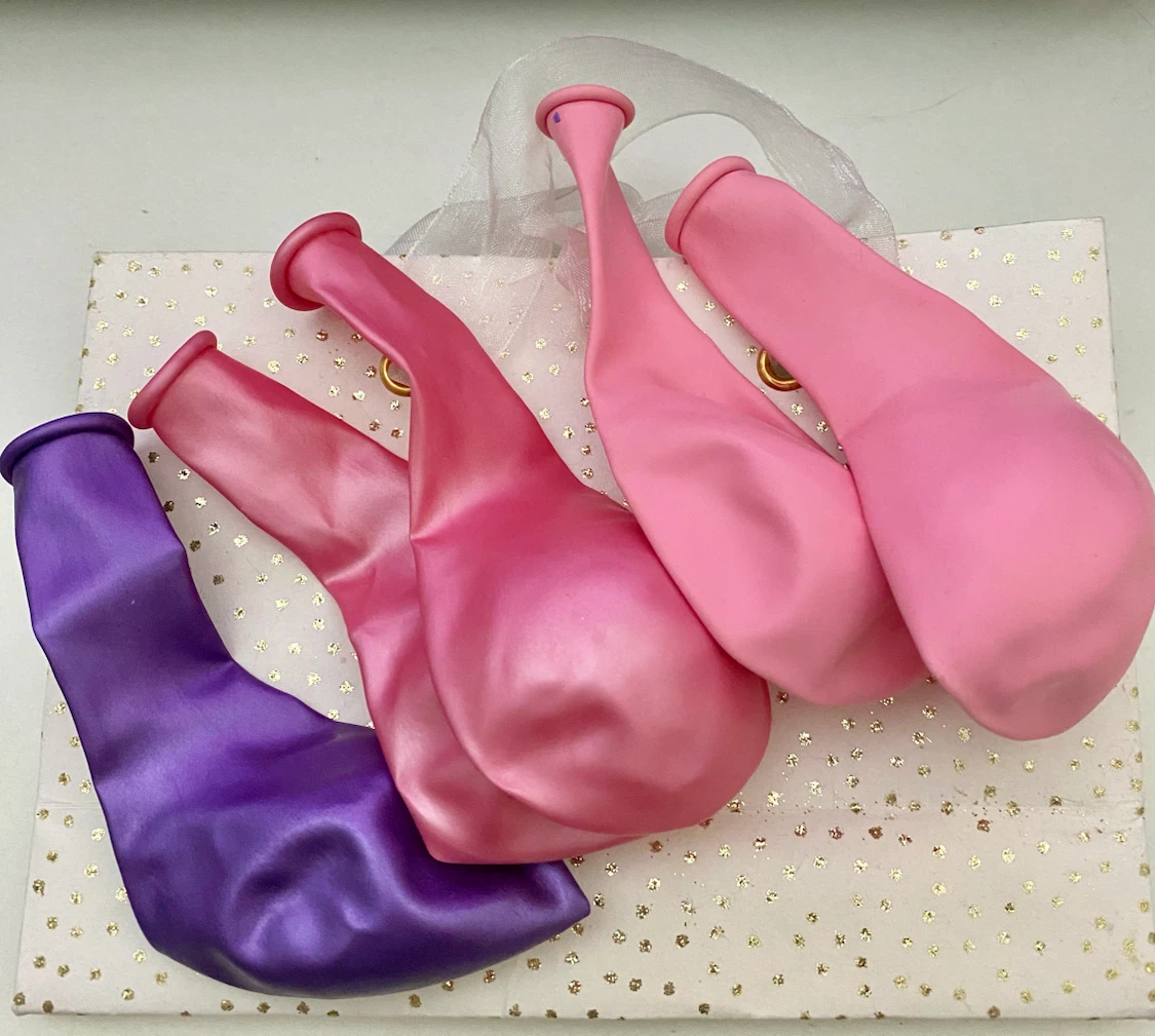 Balloons Purple & Pink