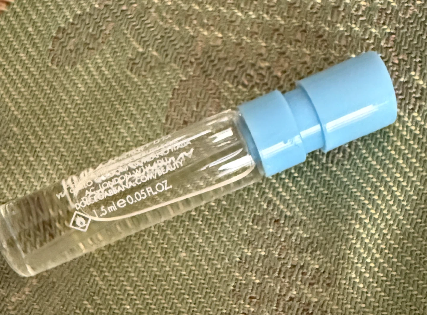 Light Blue Perfume Vial - photo 2