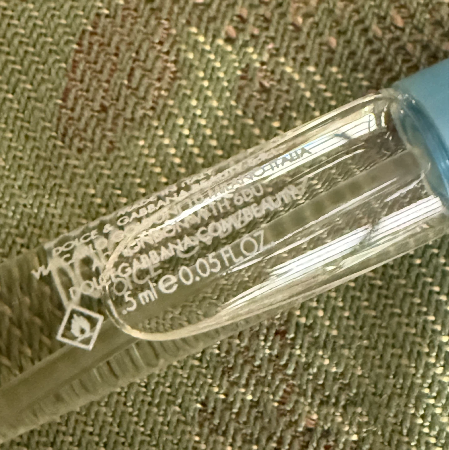 Light Blue Perfume Vial - photo 3