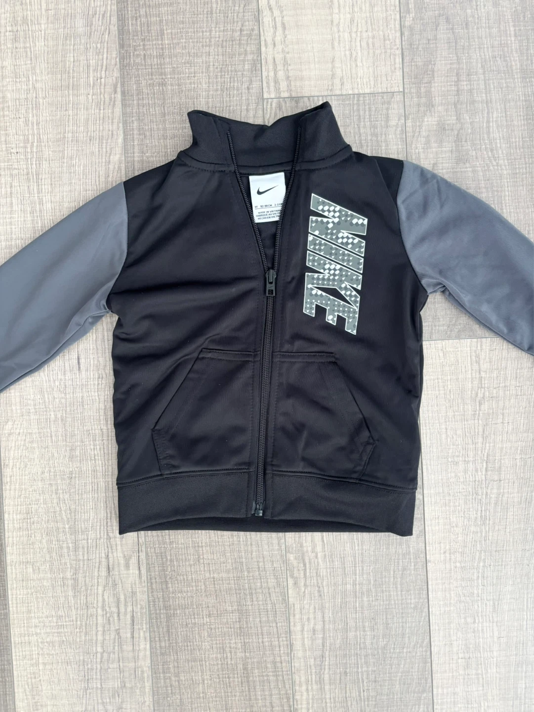 Brand new 3T Nike Track Jacket - Black/Grey