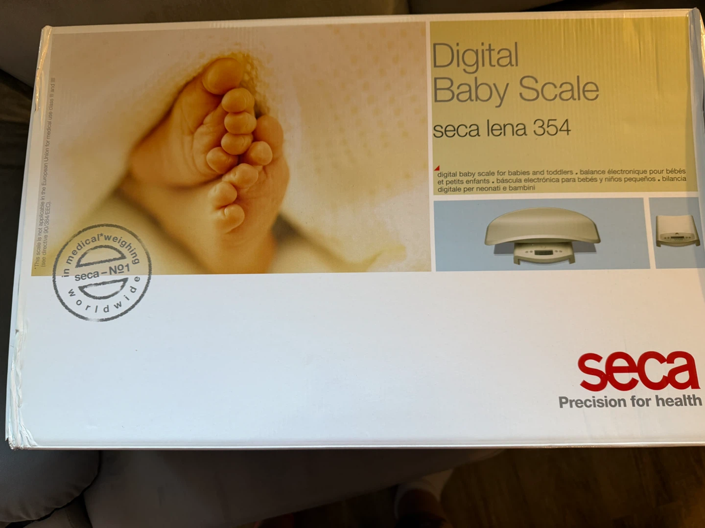 SECA Lena 354 Digital Baby Scale w/ original box. - photo 3