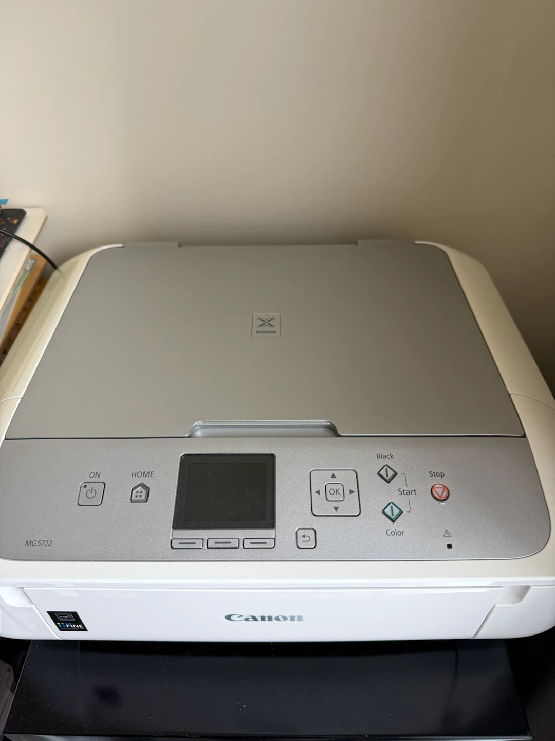 Canon MG5722 Printer for Parts + New Ink Cartridges