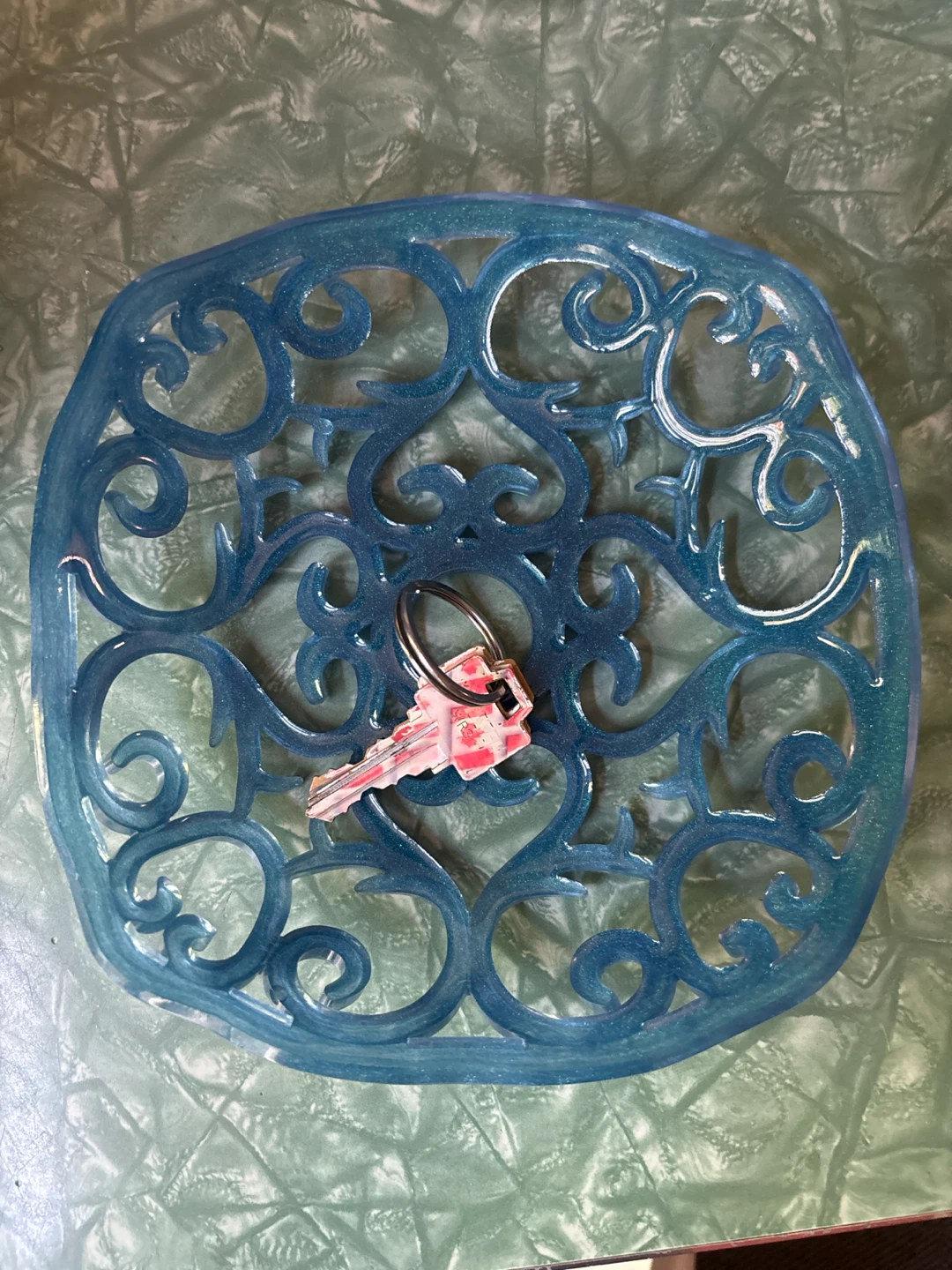 Blue Decorative Trinket Dish - photo 3