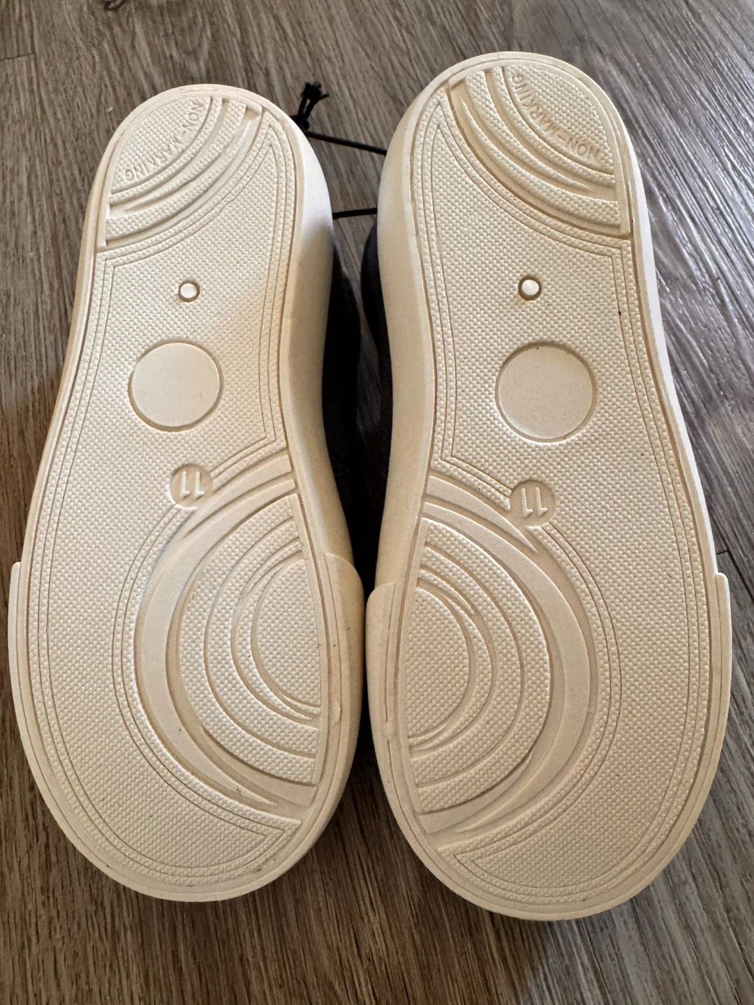 Children's Blue Lace-Up Shoes Size 11 - photo 2