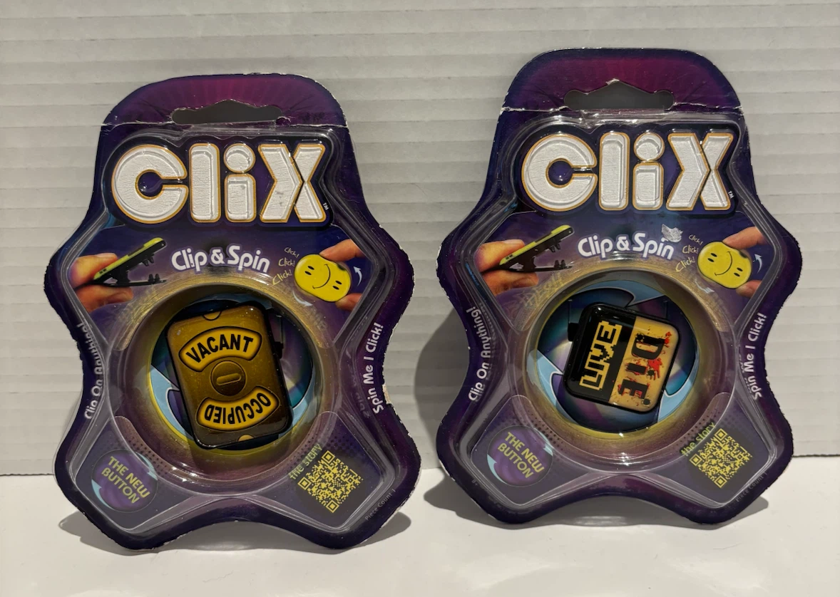 Clix Clip & Spin Toy Bundle - 4 Pack - photo 2