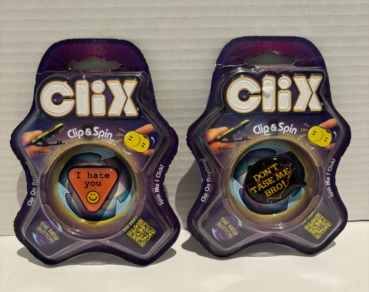 Clix Clip & Spin Toy Bundle - 4 Pack - photo 3