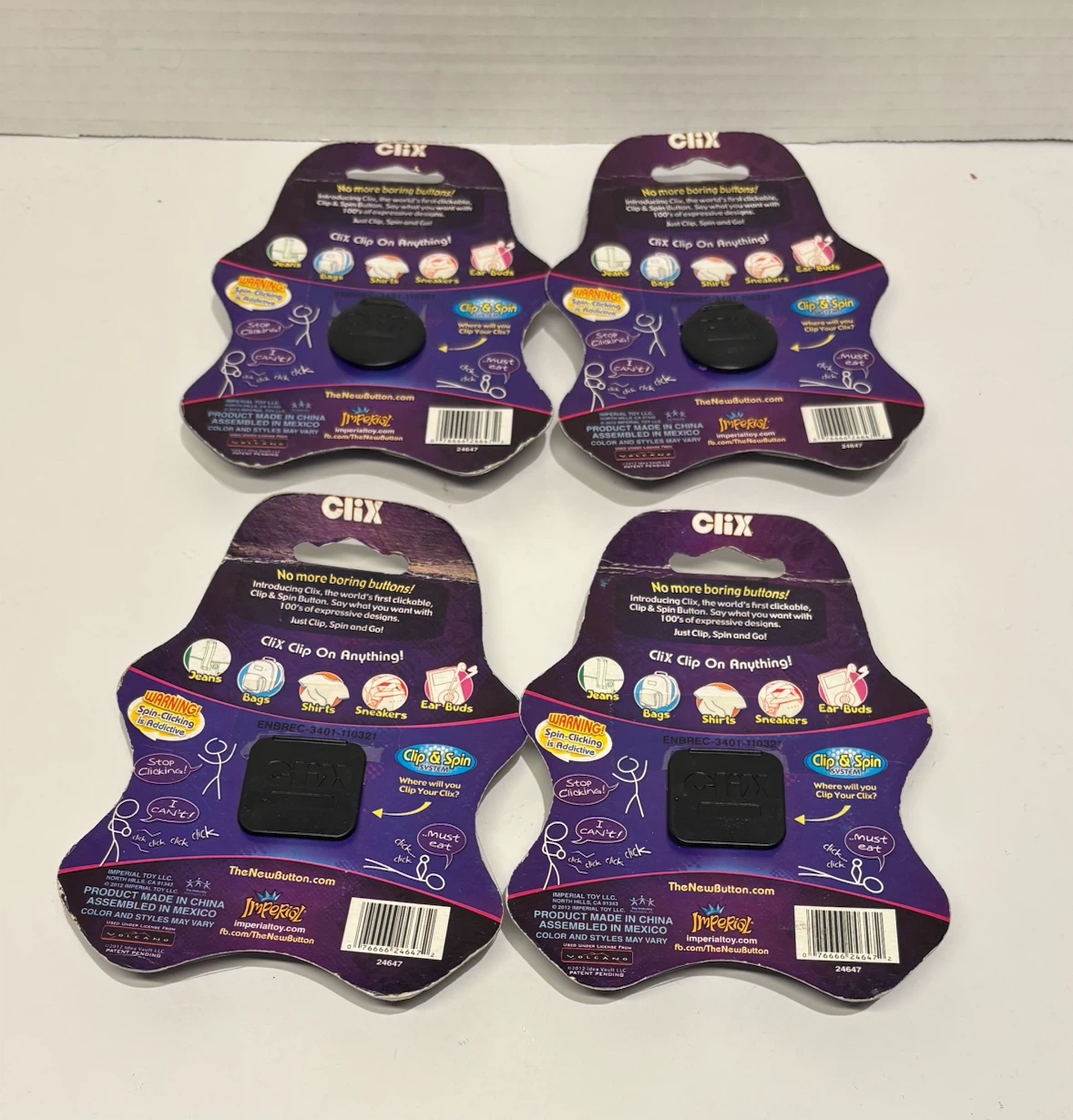 Clix Clip & Spin Toy Bundle - 4 Pack - photo 4