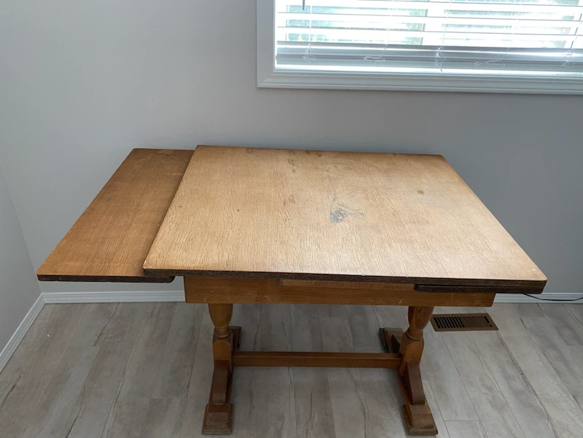 Wooden Drop Leaf Table - photo 2