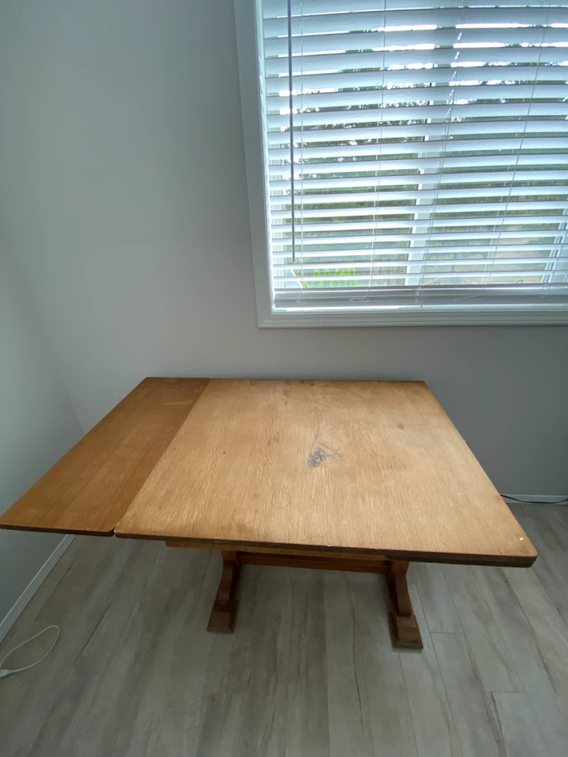 Wooden Drop Leaf Table - photo 3