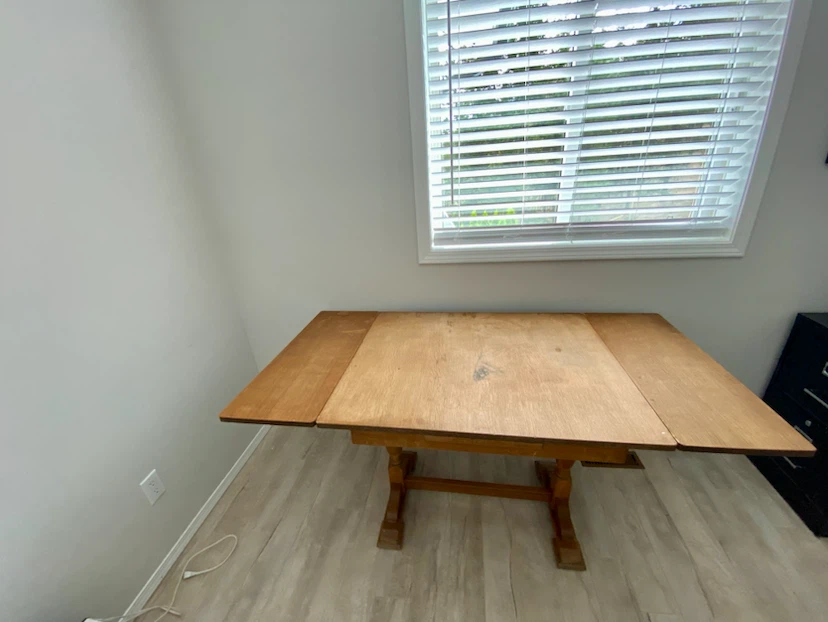 Wooden Drop Leaf Table - photo 4