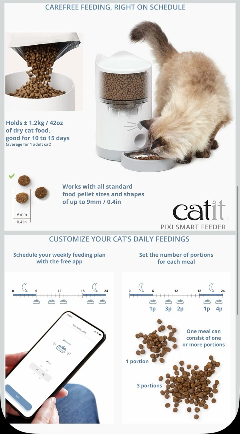 Catit Pixi Smart Feeder | Pickup Only - photo 5