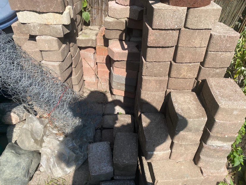 Interlocking Pavers (approx. 80 count)