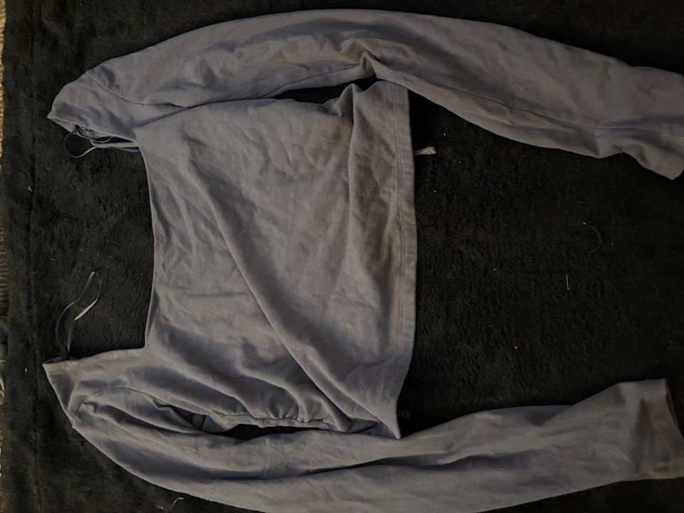 Grey Long Sleeve Top