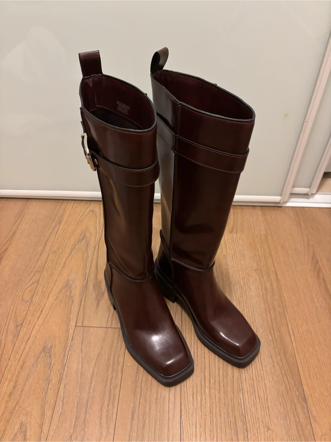 ZARA Women's Brown Knee-High Boots - photo 2