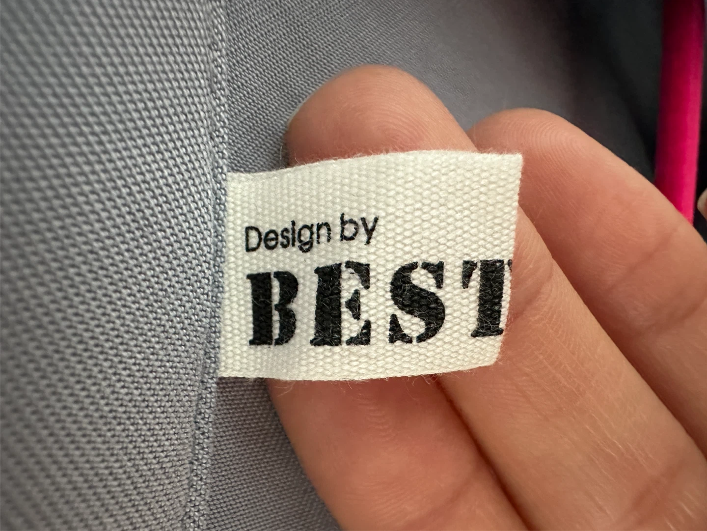 BEST Design Light Grey Blue Lightweight Open Front Trench Coat - photo 2