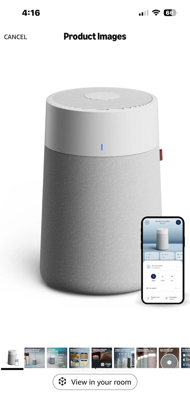 Blueair Blue Pure 511i Max Air Purifier - photo 4