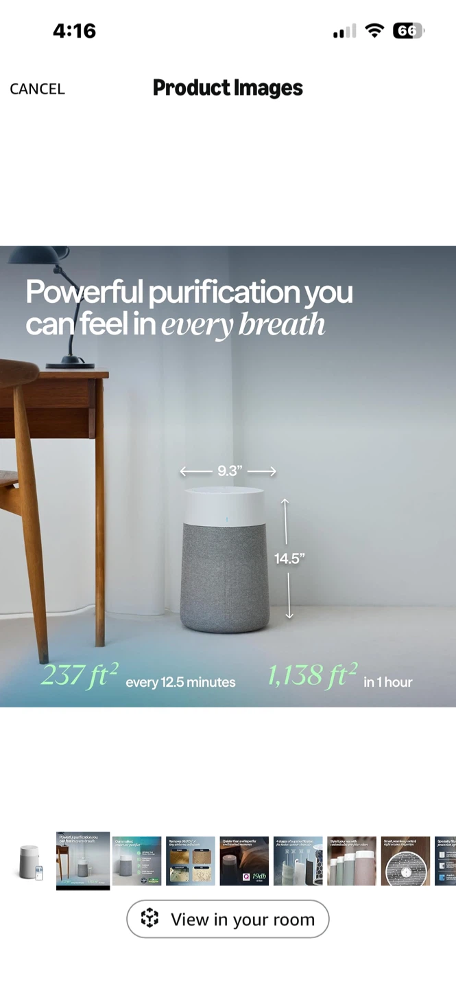 Blueair Blue Pure 511i Max Air Purifier - photo 5