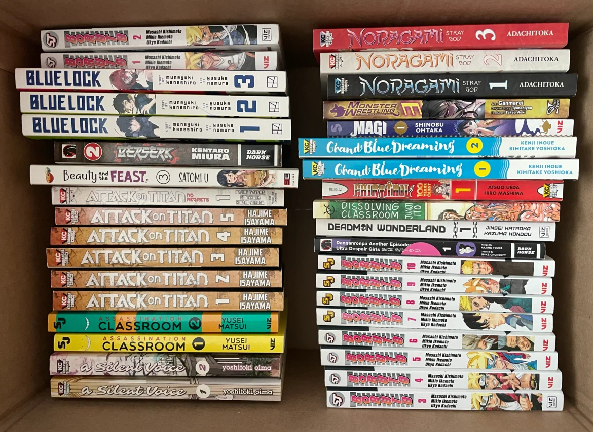 Lot of 54 manga/manhwa/omnibus