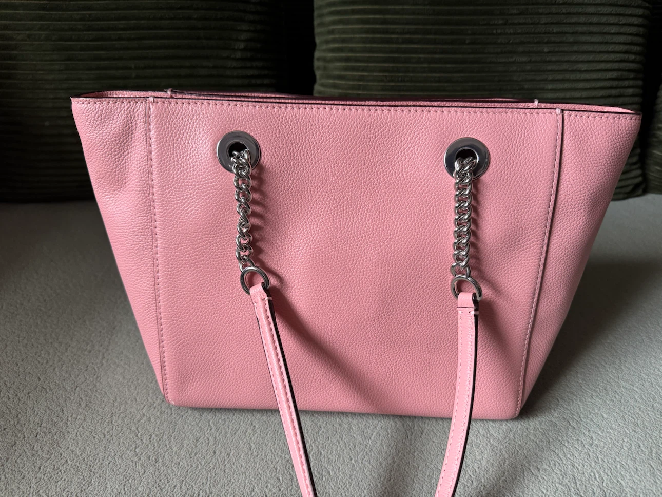 Coach Pink Leather Tote Bag - photo 2