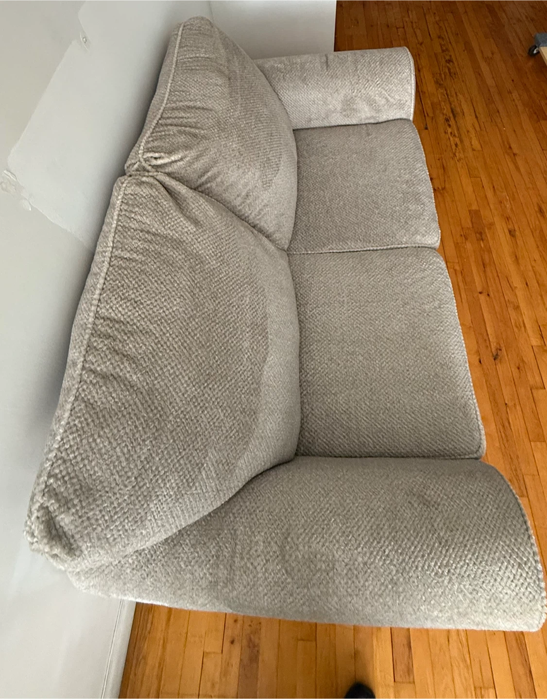 Light Gray Loveseat Sofa