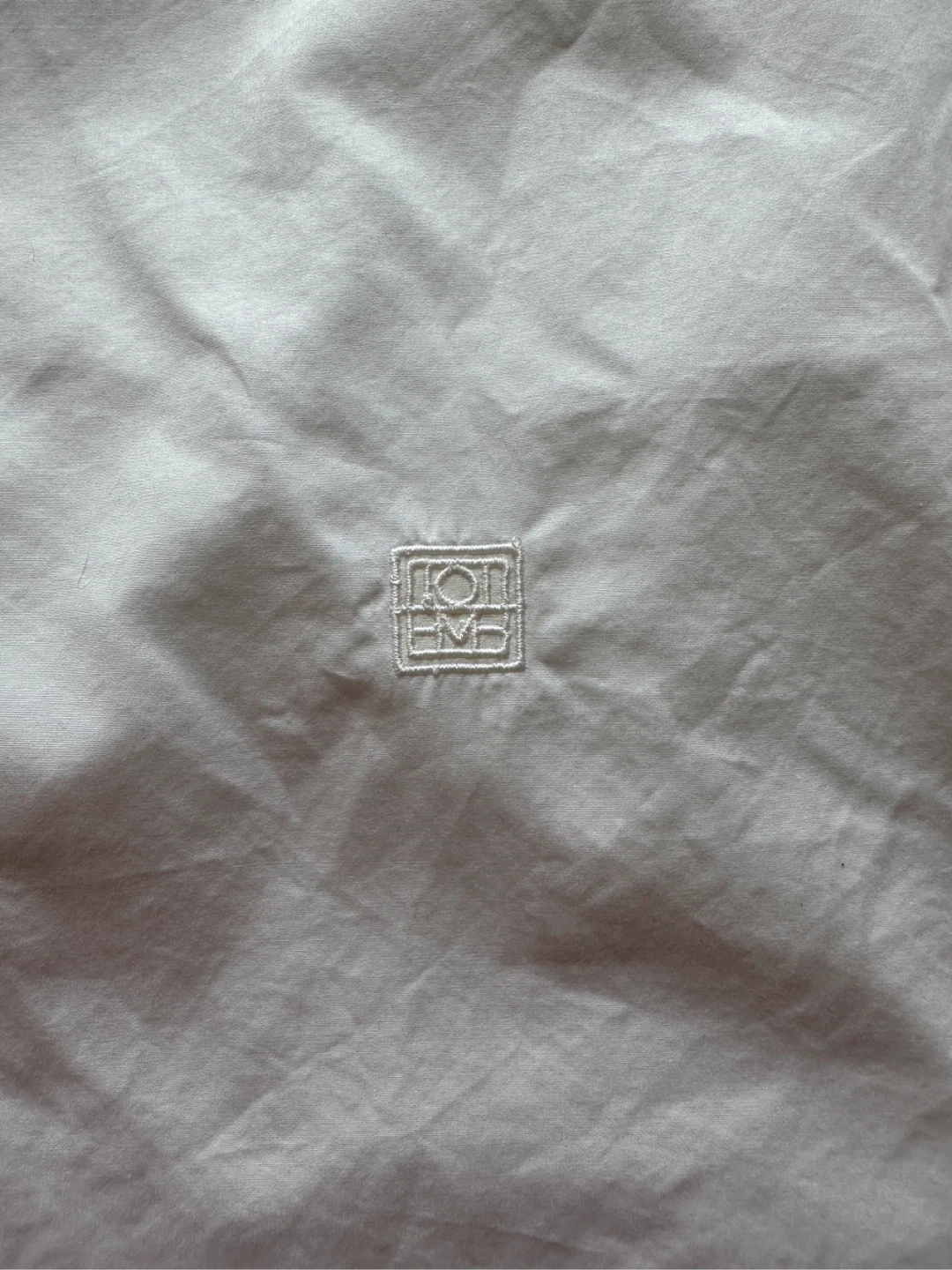 Totême White Cotton Button-Up Shirt Size M - photo 2