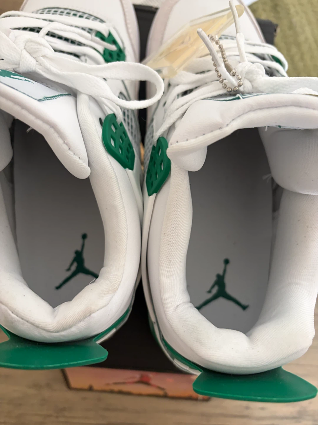 Nike SB Jordan 4 'Pine Green' Sneakers - photo 3